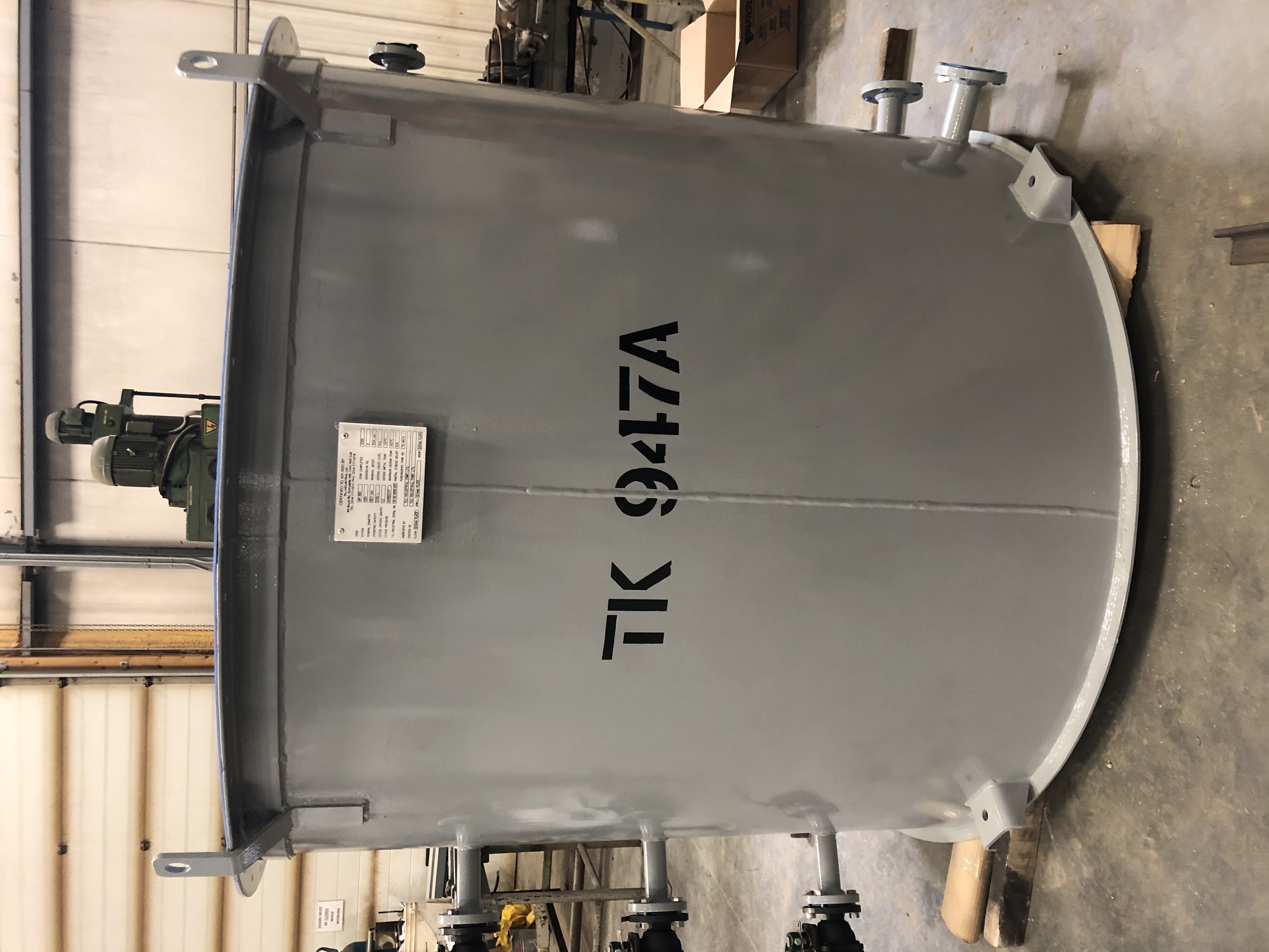 Soda Ash Storage Tank image