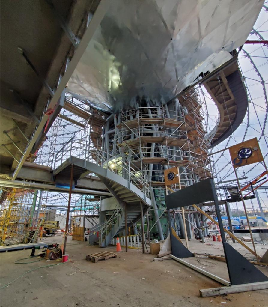 Self-Supporting Spiral Stair – Leaf Park, Assiniboine Park image