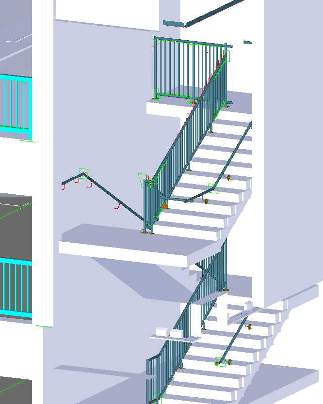 Parkade Guardrails & Structural Steel – UMBH Rebuild image